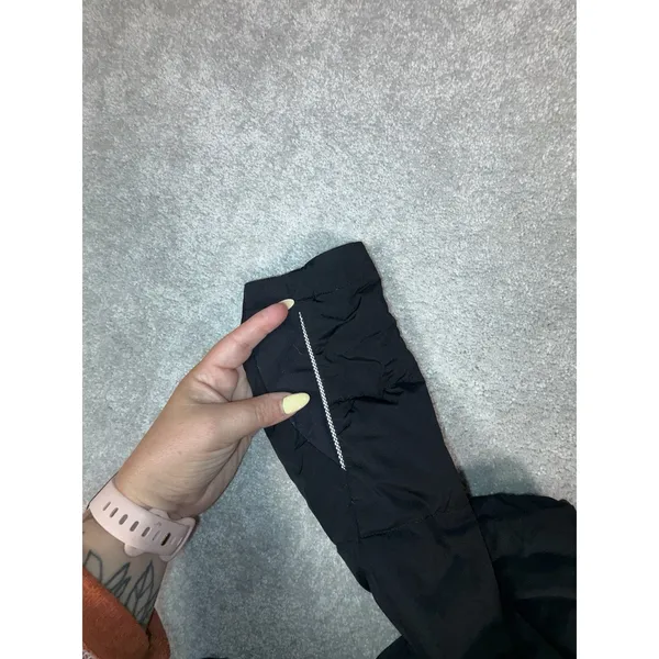 Lululemon Fluffed Up Jacket Women's 6 Black Zip Up Goose Down Reflective Running - Image 15