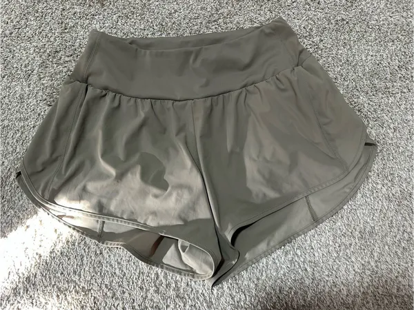 Amazon Women's Athletic Shorts — Olive Green - Image 4