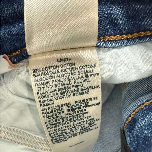 NWT Jen7 By 7 For All Mankind Boyfriend Shorts In Blue Wash Size 22‎ Plus - Image 10