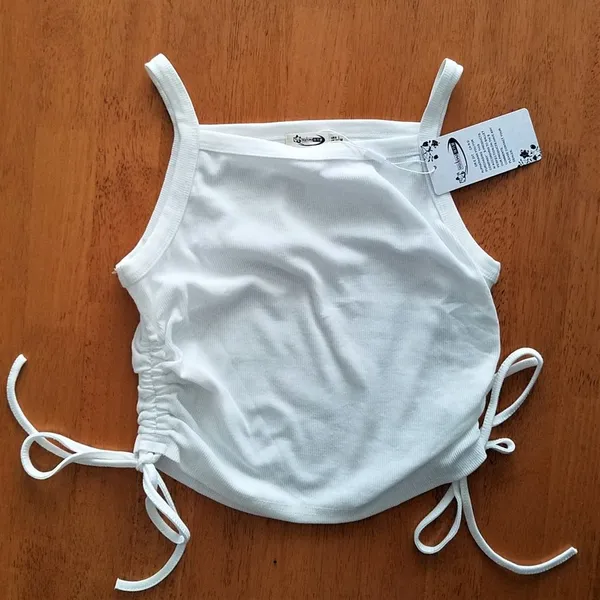 White Tank Top Size Medium NWT - Image 8
