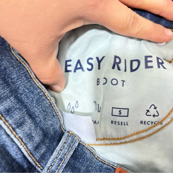 Lucky Brand Easy Rider Boot Jeans Blue Size 0/25r - Image 7