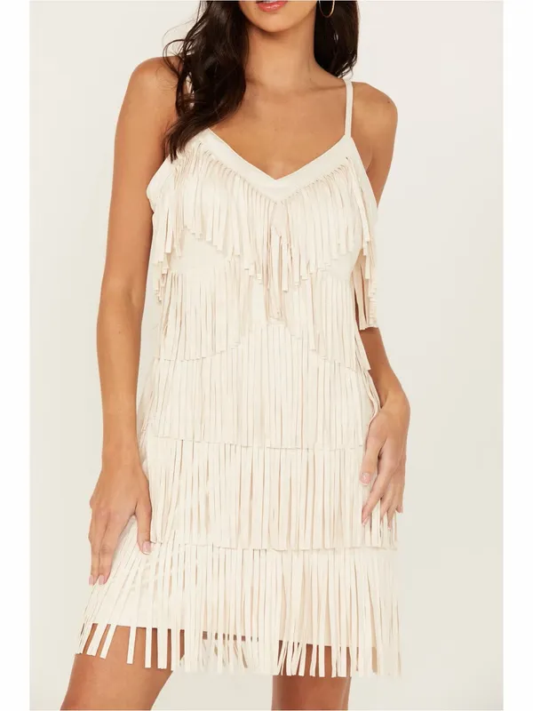 Idyllwind Women'S Brixworth Fringe Festival Mini Dress M - Image 2