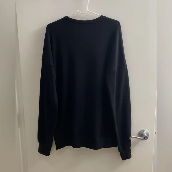 Love Bubby Vote Women's Side Zip Sweatshirt Black Size M - Image 2