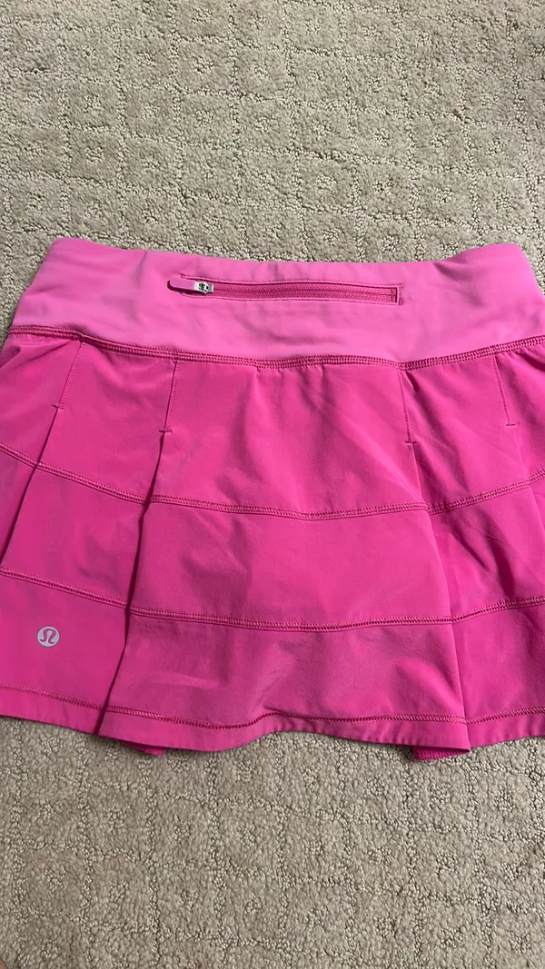 Lululemon Pink Skirt Pace Rival - Image 3