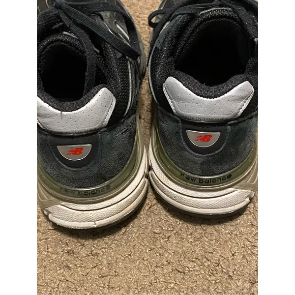 New Balance Women's 990 V4 Black‎ Casual Shoes Sneakers Size 9 Narrow 2A W990BK4 - Image 4
