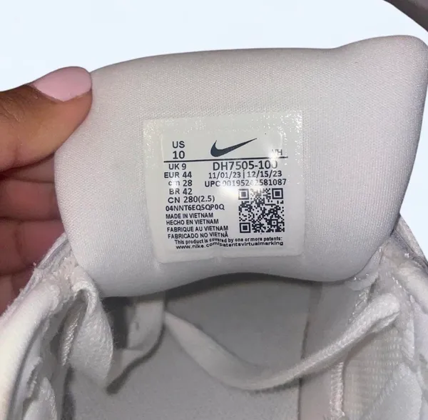 Nike SB Zoom Force 58 Premium white trainers - Image 4