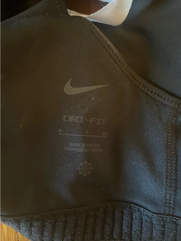 Black Nike Sports Bra Dri-Fit - Image 3