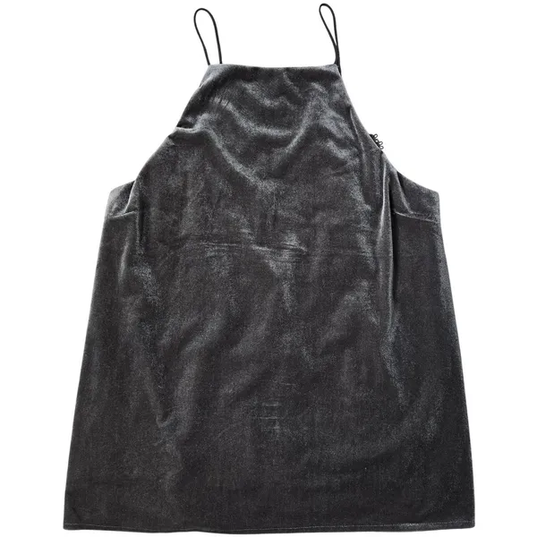 DO+BE Velvet Lace Up Back Cami Tank Top Gray Women's M Style‎ Y14120 - Image 2