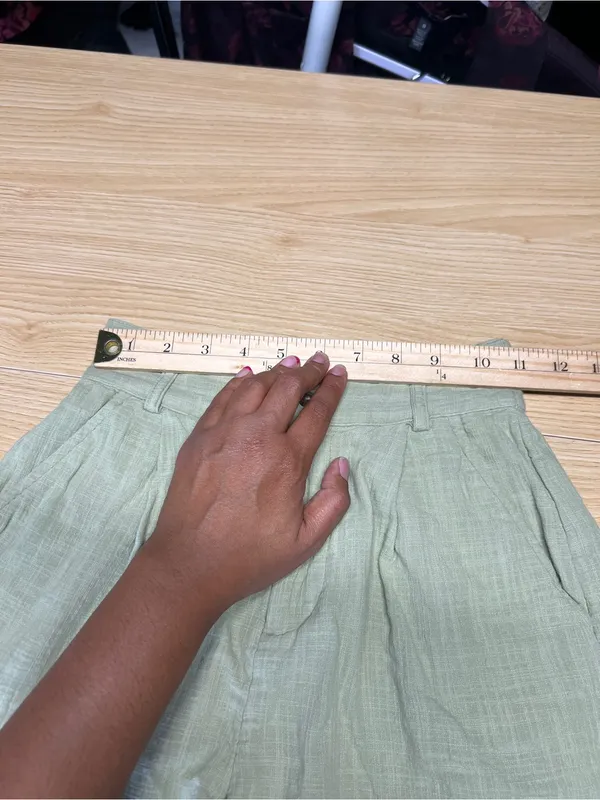 Billabong Tailor Made High Rise Shorts Avocado Green XS - Image 10