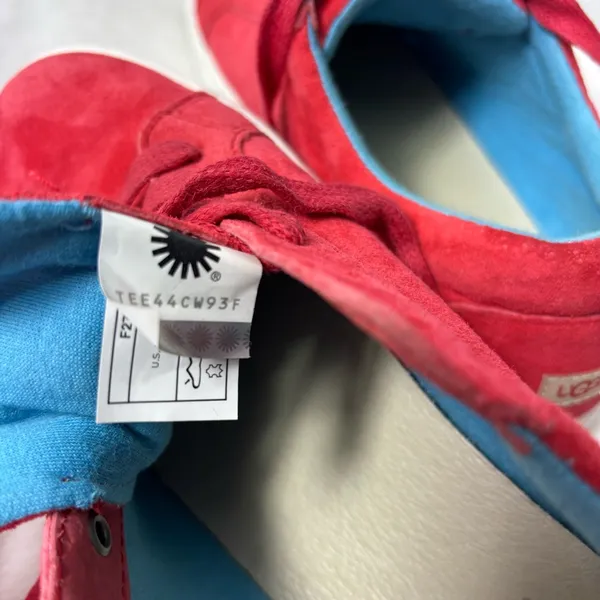 UGG Karine Tango Red (TNGO) Suede Wool Women Sneaker 1015044‎ Size 9 - Image 14