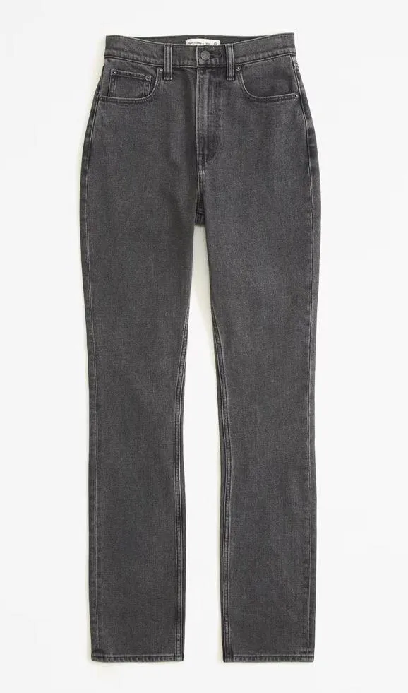 Abercrombie Jeans Ultra High Rise 90s Slim Straight Jean - Image 5