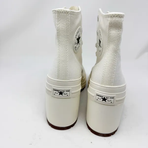 Converse Chuck 70 Deluxe High Top Platform Sneakers Women’s Size 9.5 White - Image 5
