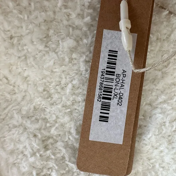 NWT Skims cozy knit halter top in bone size L/XL - Image 4