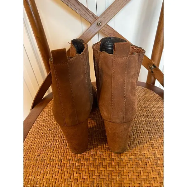Steve Madden Gasto rust suede square toe booties size 10 - Image 5