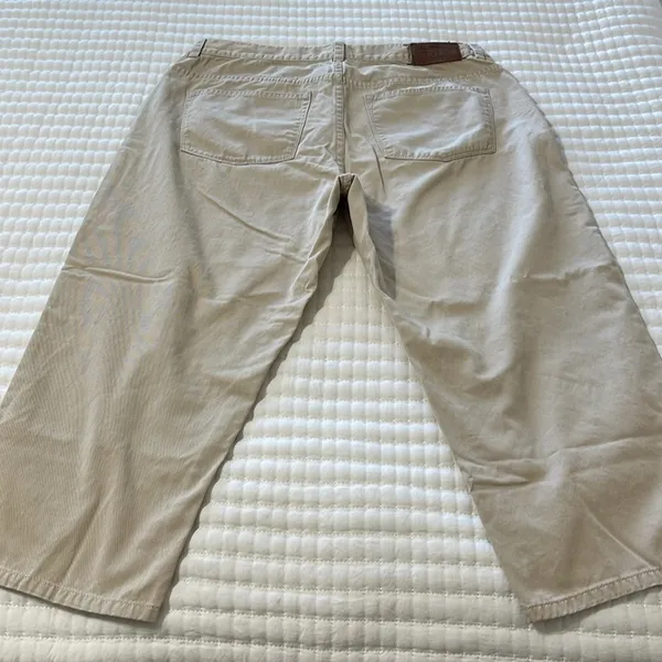 Lauren Ralph Lauren Khaki 5-Pocket Capri Pants 21" Inseam Size 12 - Image 4