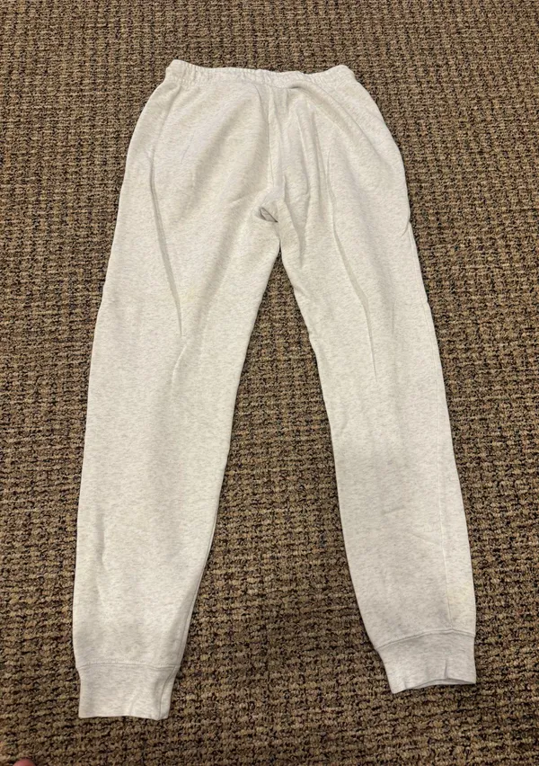 White Nike Joggers Sweatpants - Image 2