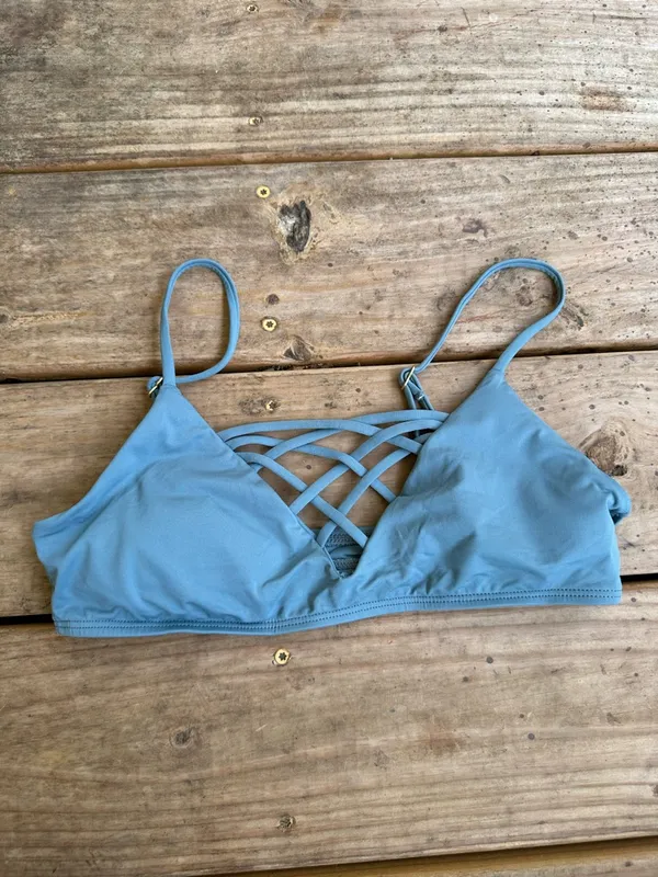 NWOT L*Space Jaime bikini top grey - Image 2