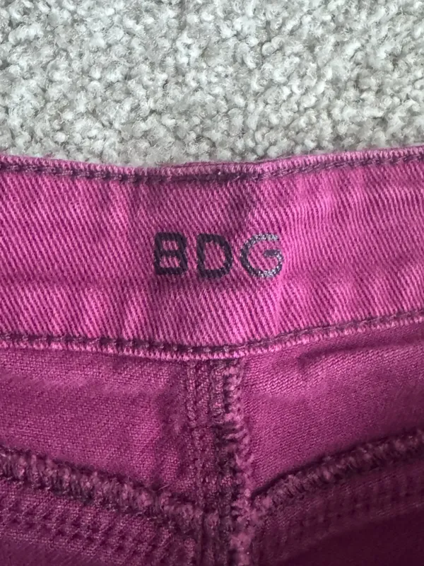 BDG Maroon shorts  - Image 2