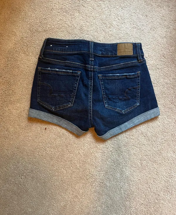 American Eagle Denim Shorts Shortie Super Stretch - Image 2