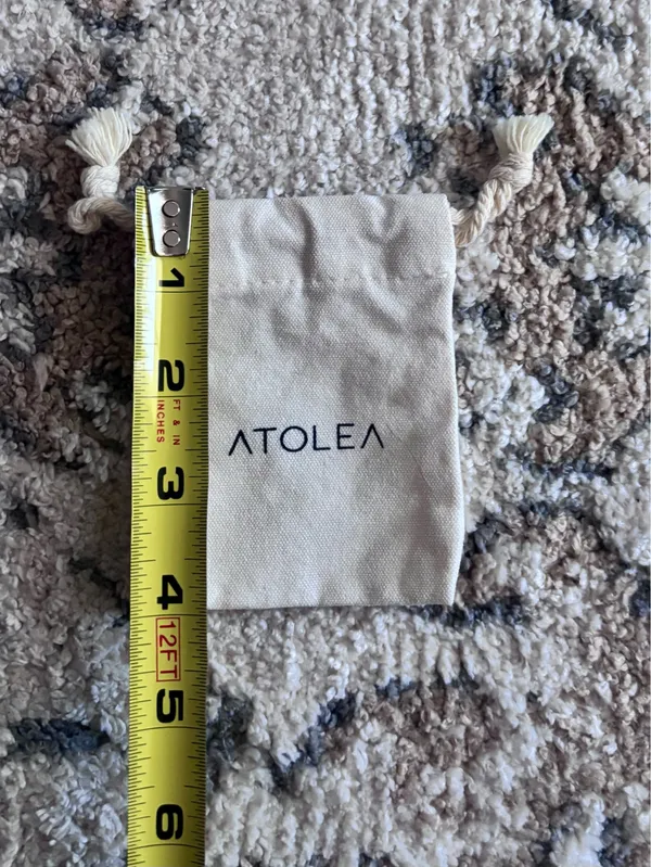 Atolea Jewelry Small Canvas Dust/Storage bag - Image 3
