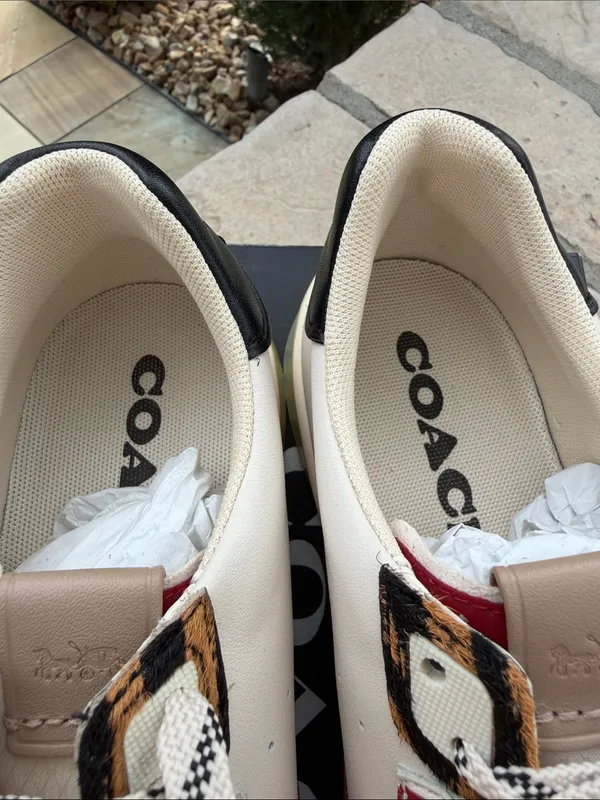 Coach City Sole Hair Court Sneakers NEW in box - Image 8