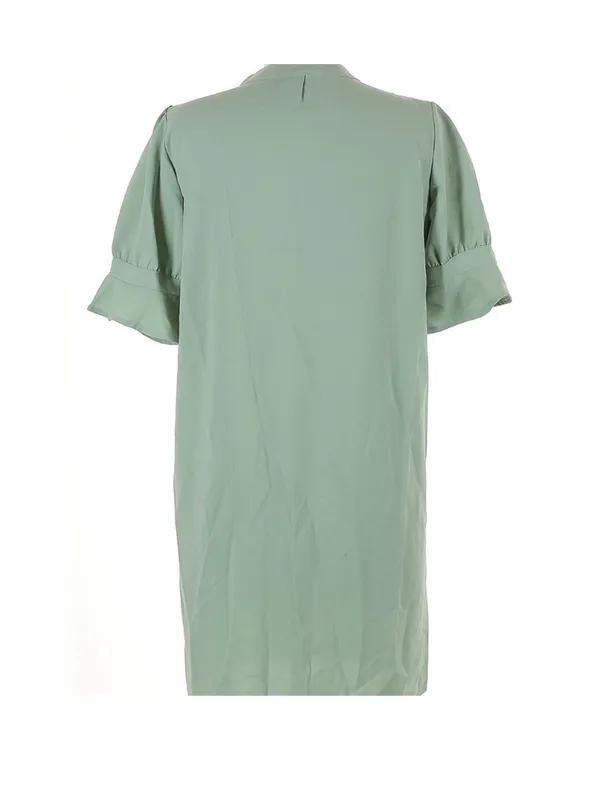 City Chic Mint Green Ruffle-Sleeve Midi Dress - Image 9