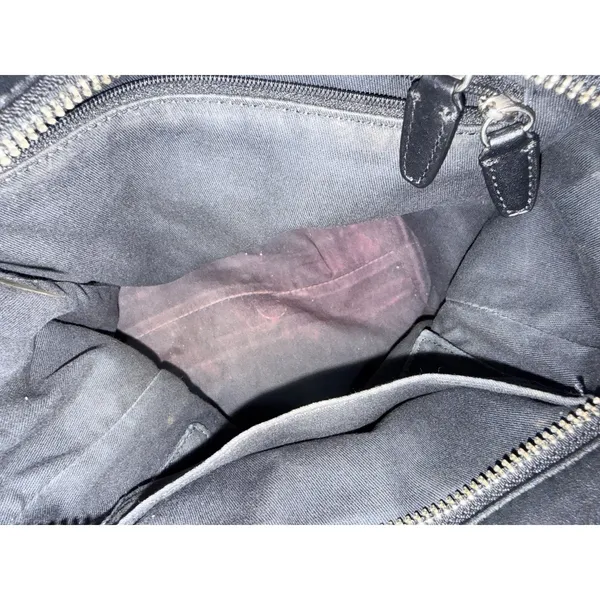 COACH Legacy Leather Mini Tanner Black Crossbody Tote Bag 48894 1‎ - Image 9