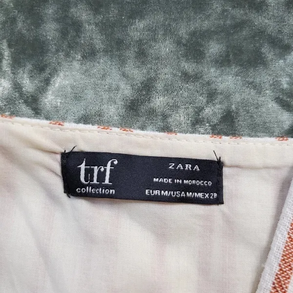 Zara Striped Wrap Dress TRF‎ Collection - Image 6