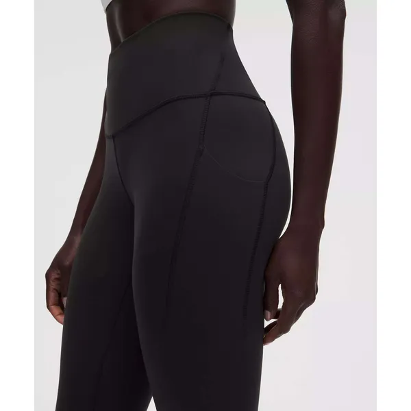 Lululemon Wunder Train High-Rise Tight with Pockets 25" Black Size 10 - Image 2