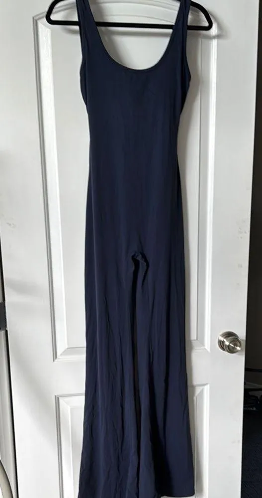 EUC | Dark Blue | Sporty Jumpsuit Size L - Image 6