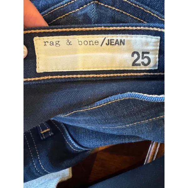 Rag & Bone Jeans Women 25‎ Blue Denim Bedford Wash High Rise Ankle Skinny - Image 10