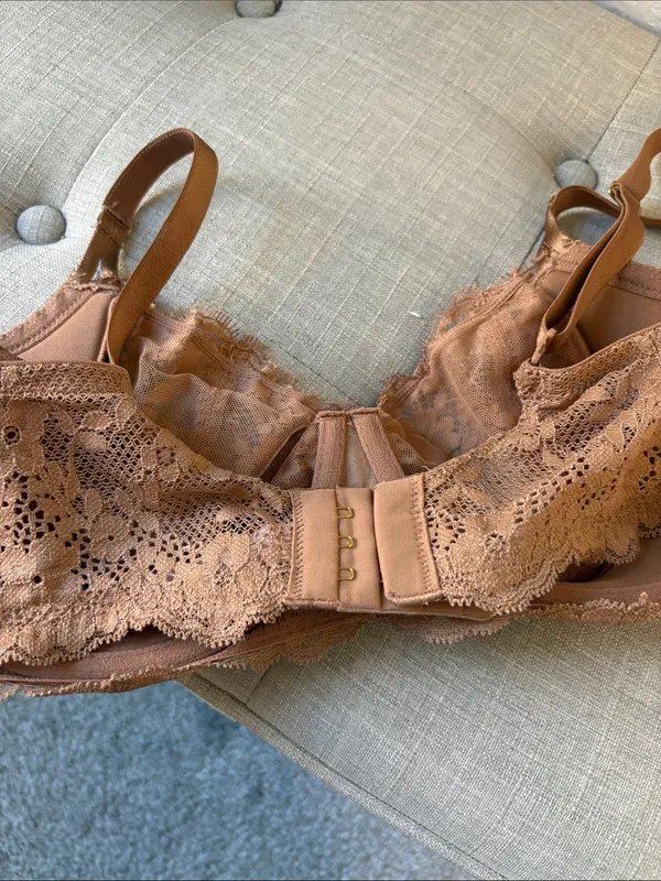 Victoria's Secret Lace Dream angels push up without padding bra in Brown 36DD - Image 4