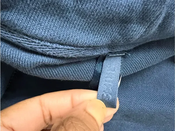 Skims Blue oversize Zip Hoodie - Image 4