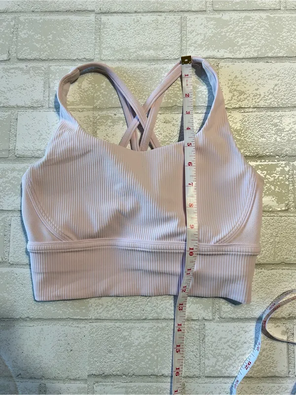 Lululemon Energy Ribbed Longline Sports Bra - Image 6