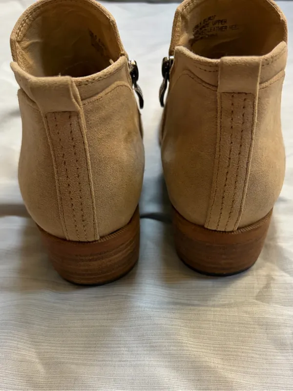 Arider Girl Faux Suede Ankle Booties - Image 5