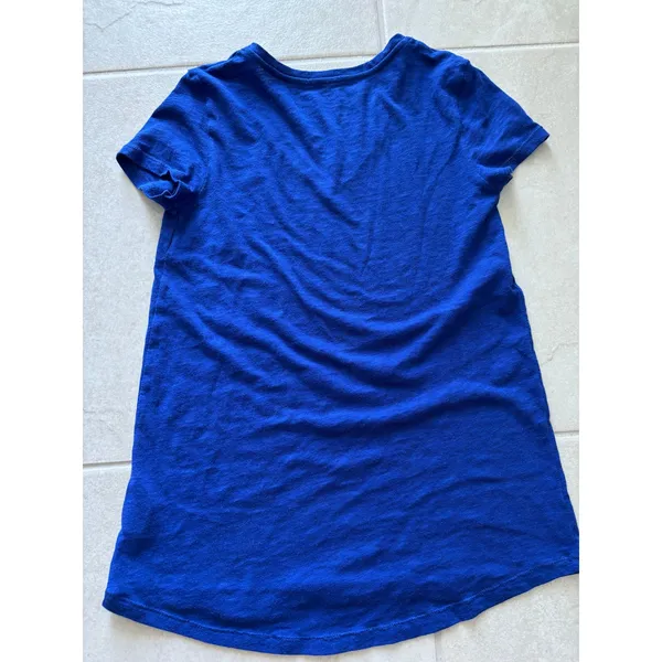 Lilly Pulitzer Top Womens XXS Blue Cotton Minimalist Capsule‎ Luxury Preppy - Image 4