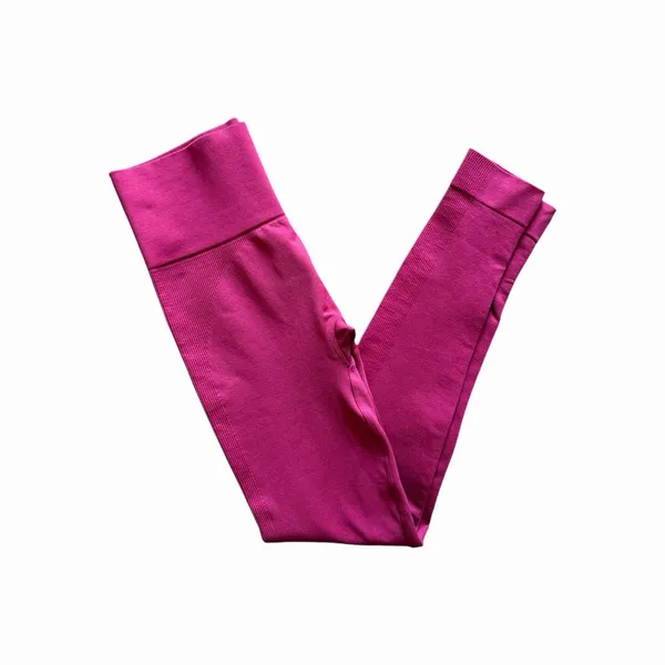 SET Active SculptFlex Leggings Wildberry High Rise Seamless Compression NWOT SM - Image 8
