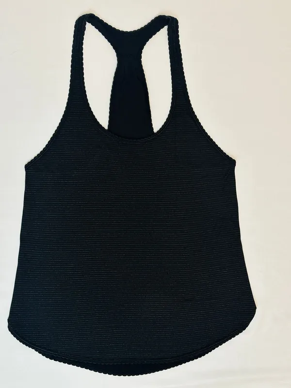 Lululemon 105 F Singlet (Seriously Light Luon) - Black - 4 - Image 11