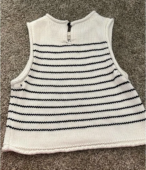 Miou Muse Boutique Sweater White Size M - Image 4