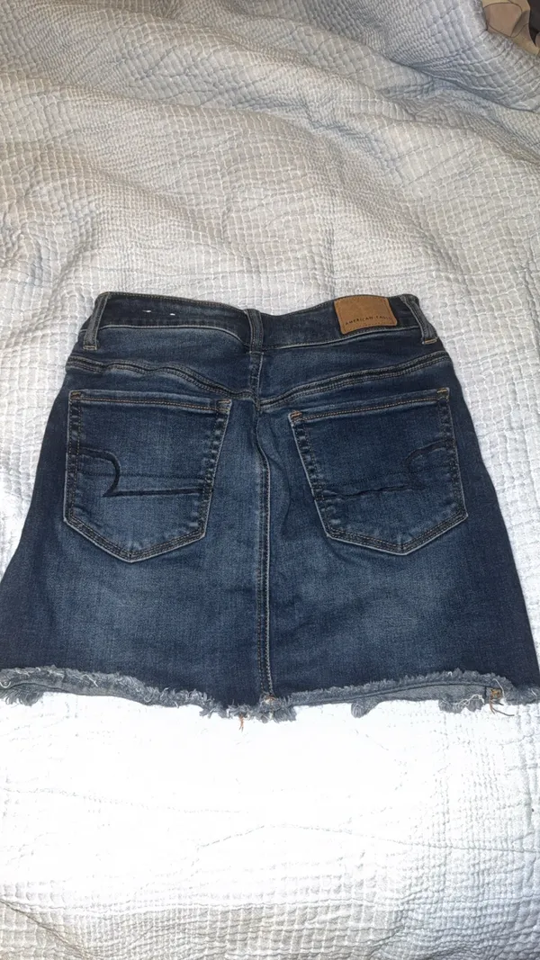 American Eagle Jean Skirt Mini - Image 2
