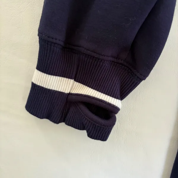 OFFLINE‎ by Aerie Navy Blue V-Neck Long Sleeve Athletic Dress with Pockets Small - Image 9
