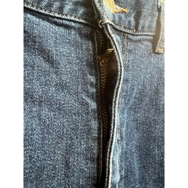 LRL Lauren Jeans CO Ralph Lauren Medium Wash Pencil Skirt Size 12 - Image 4