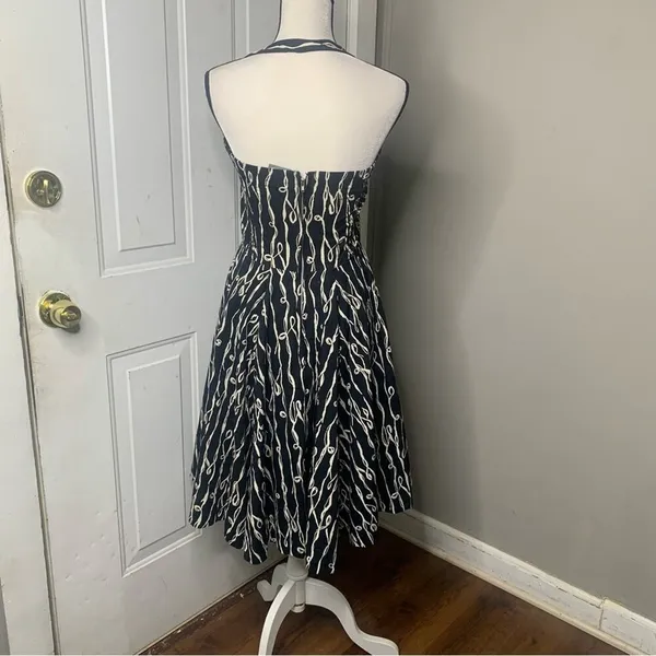 Anthropologie girls from Savoy halter Taylor Swift pinup dress size 0‎ - Image 5