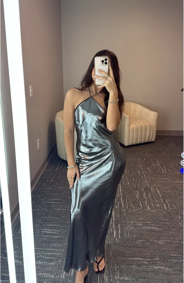 New Metallic Dress - Image 3