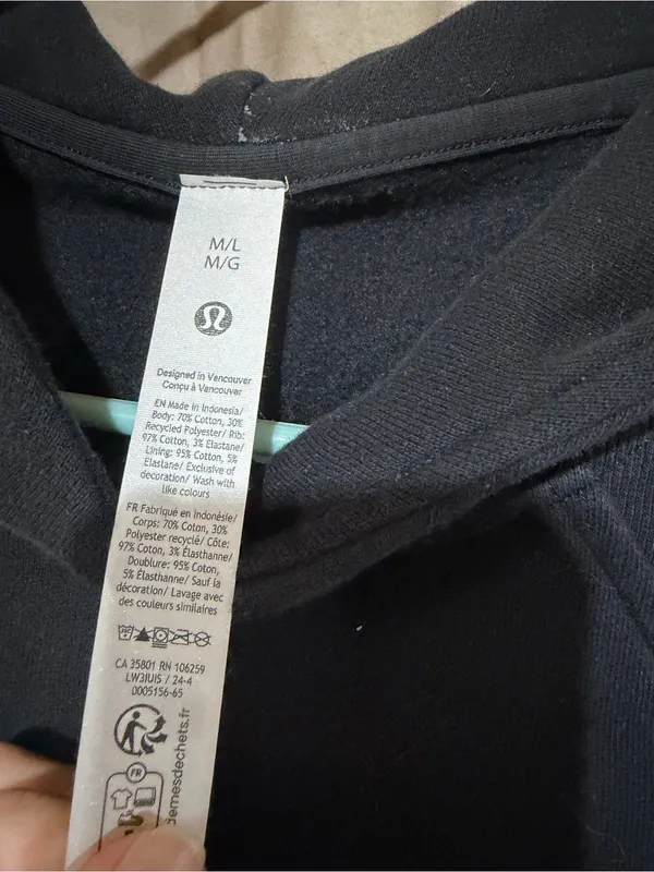 Lululemon Scuba Oversized Side-Slit Hoodie - Image 4