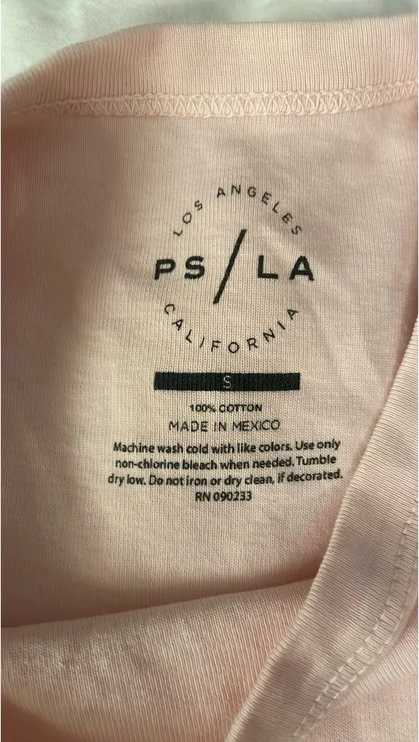 PacSun Tank Top Crop Top Pink - Image 4