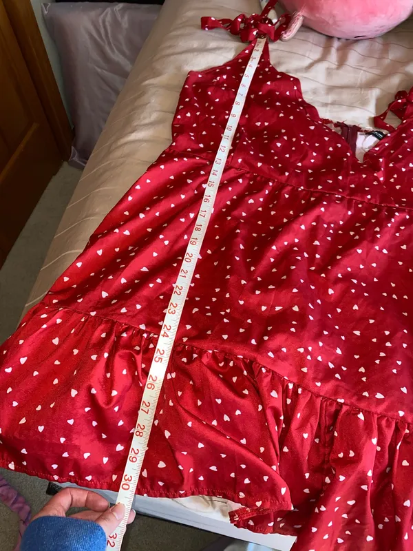 Bloom Chic Red Polka Dot Dress  - Image 8