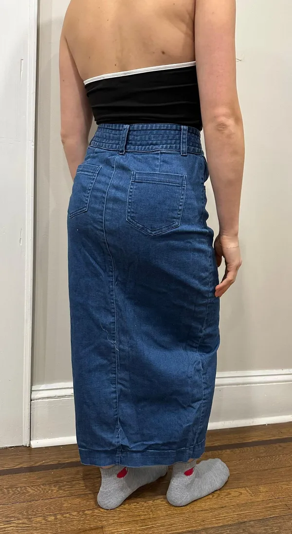 Jealous Tomato Denim Skirt - Image 3