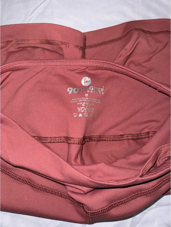 90 Degrees by Reflex Mauve Biker Shorts - Image 4
