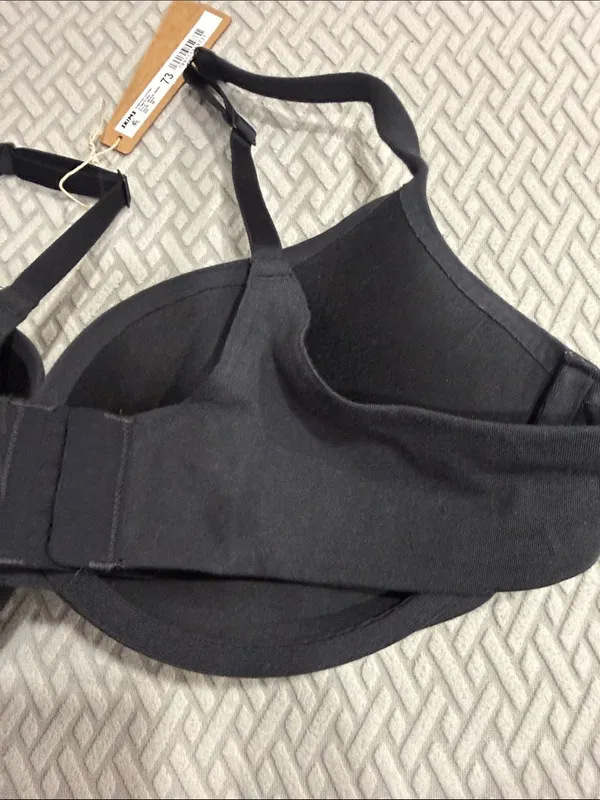 Skims Women’s Everyday Cotton Ultimate Push Up Bra Onyx 38C - Image 4